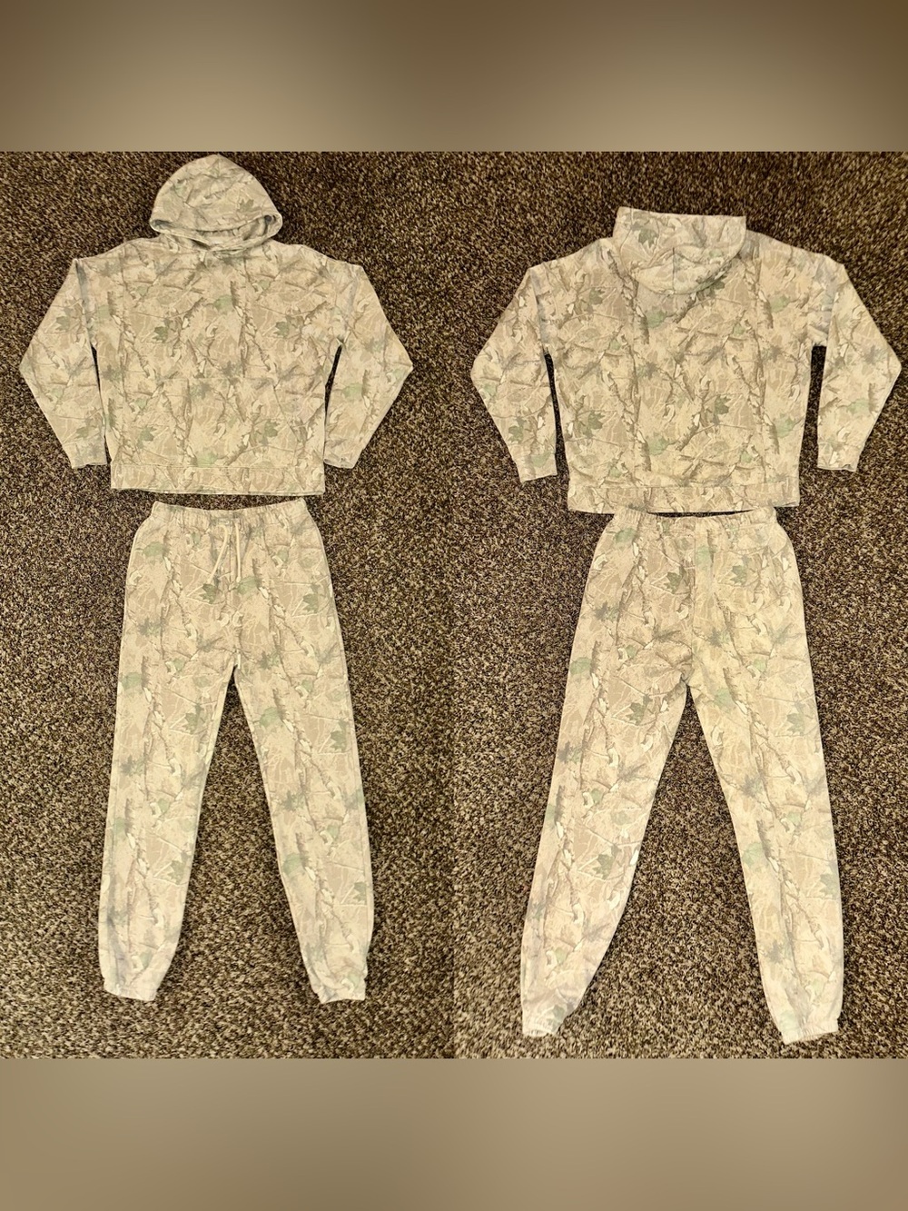 Viral Oversized Fleece Hoodie and Jogger Pants (top-med, bottom-small)